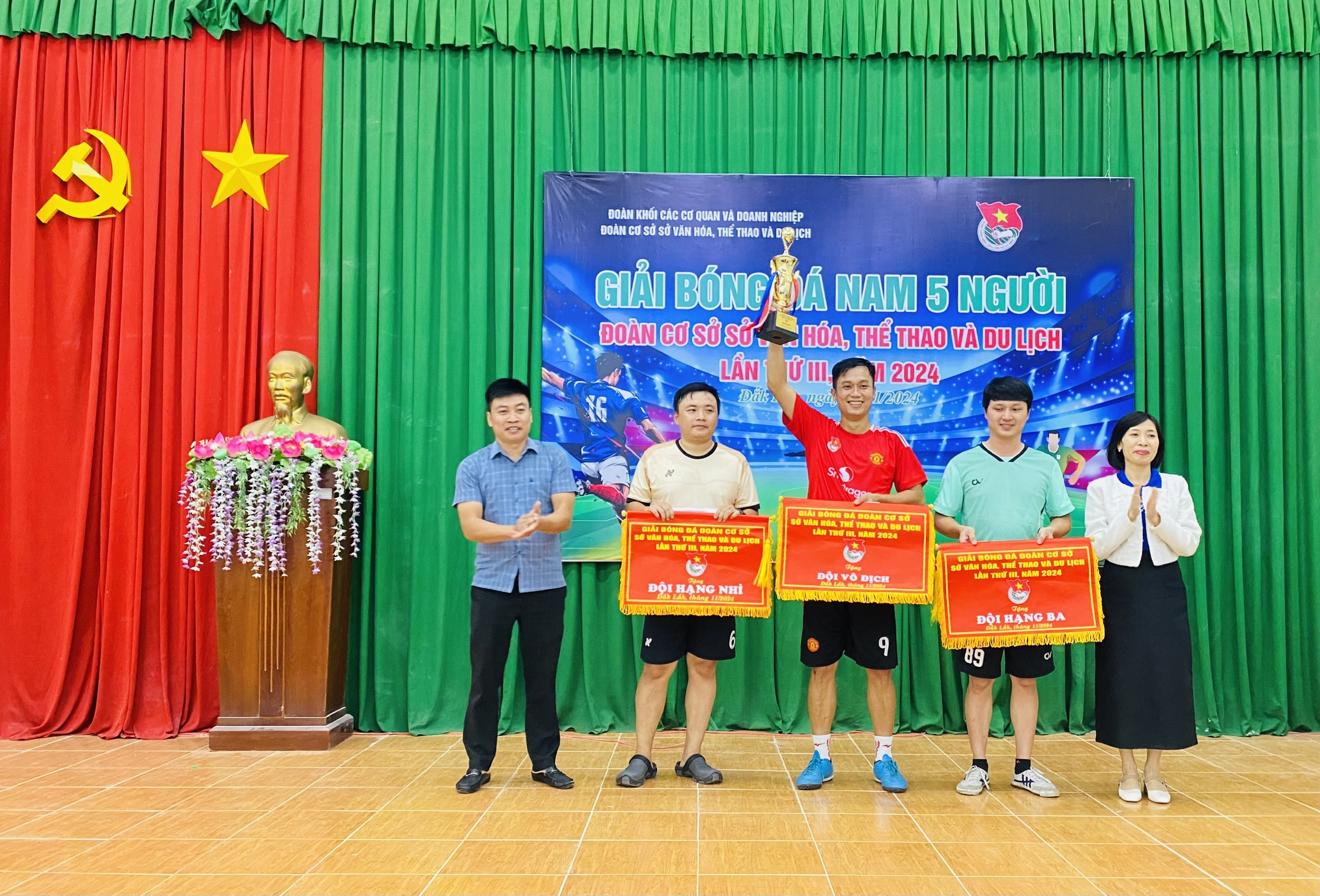 Giải Bóng đá Nam 5 người Đoàn cơ sở Sở Văn hóa, Thể thao và Du lịch lần thứ III, năm 2024